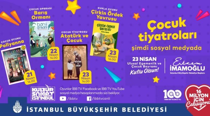 İBB, 23 Nisan’da Çocukları Tiyatroyla Buluşturuyor İBB, 23 Nisan’da Çocukları Tiyatroyla Buluşturuyor