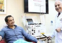 Koronavirüsü Yenen Dr. Kürşat Demir, İlk Gönüllü Plazma Bağışçısı Oldu