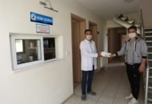 PAÜ Bünyesinde Üretilen Medikal Maskeler PAÜ Personeline Dağıtıldı PAÜ Bünyesinde Üretilen Medikal Maskeler PAÜ Personeline Dağıtıldı