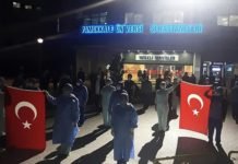 PAÜ Hastanelerinde Koronavirüs Nöbetine İstiklal Marşı Arası PAÜ Hastanelerinde Koronavirüs Nöbetine İstiklal Marşı Arası