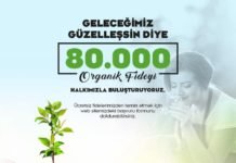 Geleceğimiz Güzelleşsin Diye 80 Bin Organik Fide… organik fide