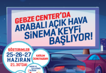 Gebze Center AVM’de Arabalı Açıkhava Sineması Günleri Başlıyor… Gebze Center AVM'de Arabali Acikhava Sinemasi