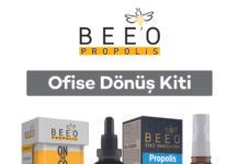 BEE’O Propolis’ten “Ofise Dönüş Kiti’’ BEE'O Propolis'ten Ofise Donus Kiti
