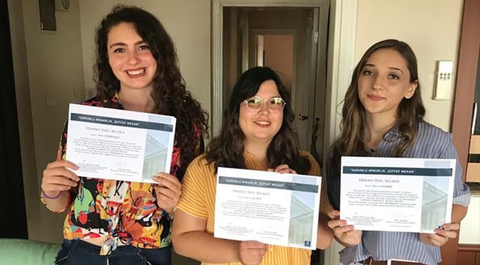 PAÜ’nün Sorumluluk Sahibi Mimar Adayları Birincilik Ödülüne Layık Görüldü PAU’nun Sorumluluk Sahibi Mimar Adaylari Birincilik odulune Layik Goruldu