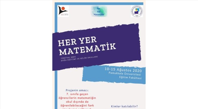 PAÜ’de “Her Yer Matematik” Projesi İçin Başvurular Başladı PAu’de “Her Yer Matematik” Projesi İcin Basvurular Basladi