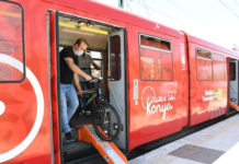 Bisiklet Şehri Konya’dan Türkiye’de Bir İlk: Bisiklet Tramvayı Raylarda