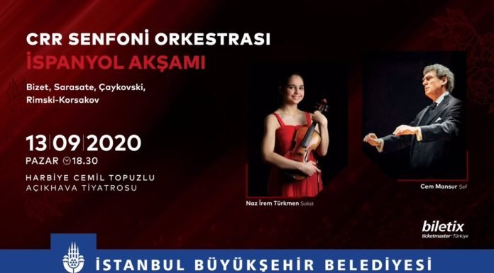 Harbiye Cemil Topuzlu Açıkhava Tiyatrosu’nda İspanyol Akşamı