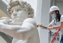 Michelangelo’nun Davut Heykeline Teknolojik Kopya