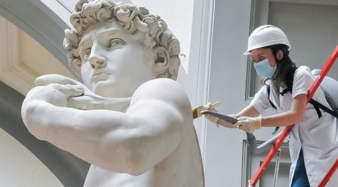 Michelangelo’nun Davut Heykeline Teknolojik Kopya