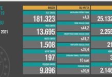Corona Türkiye Tablosu Güncellemeye Devam Ediyor, 4 Ocak 2021