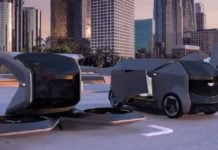 Cadillac Sürücüsüz Uçan Otomobilini Tanıttı