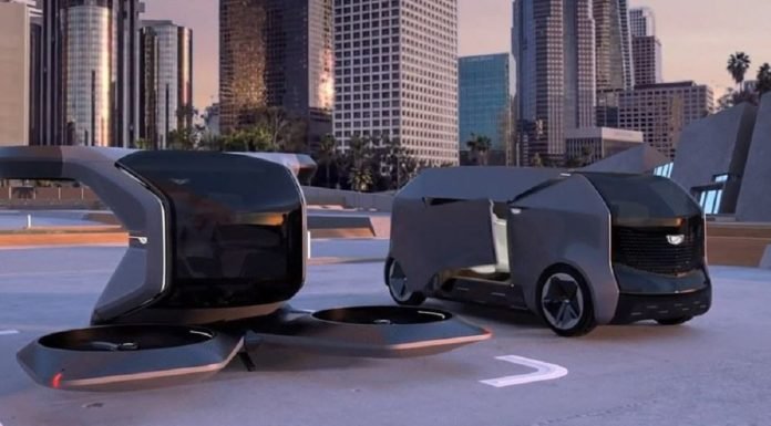 Cadillac Sürücüsüz Uçan Otomobilini Tanıttı
