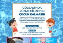 Gölbaşı Belediyesi Çocukları Yüzme Kursu İle Buluşturuyor… Gölbaşı’nın Çocukları Maviye Kulaç Atacak Yuzme Bilmeyen cocuk Kalmasın