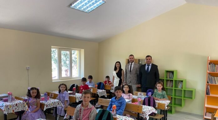 Uğur Beton Tarafından Yenilenen Okul Açıldı Uğur Beton tarafından yenilenen okul açıldı