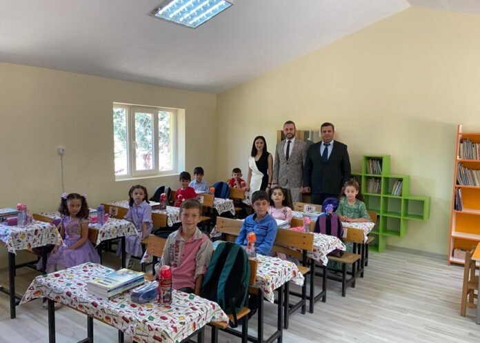 Uğur Beton tarafından yenilenen okul açıldı